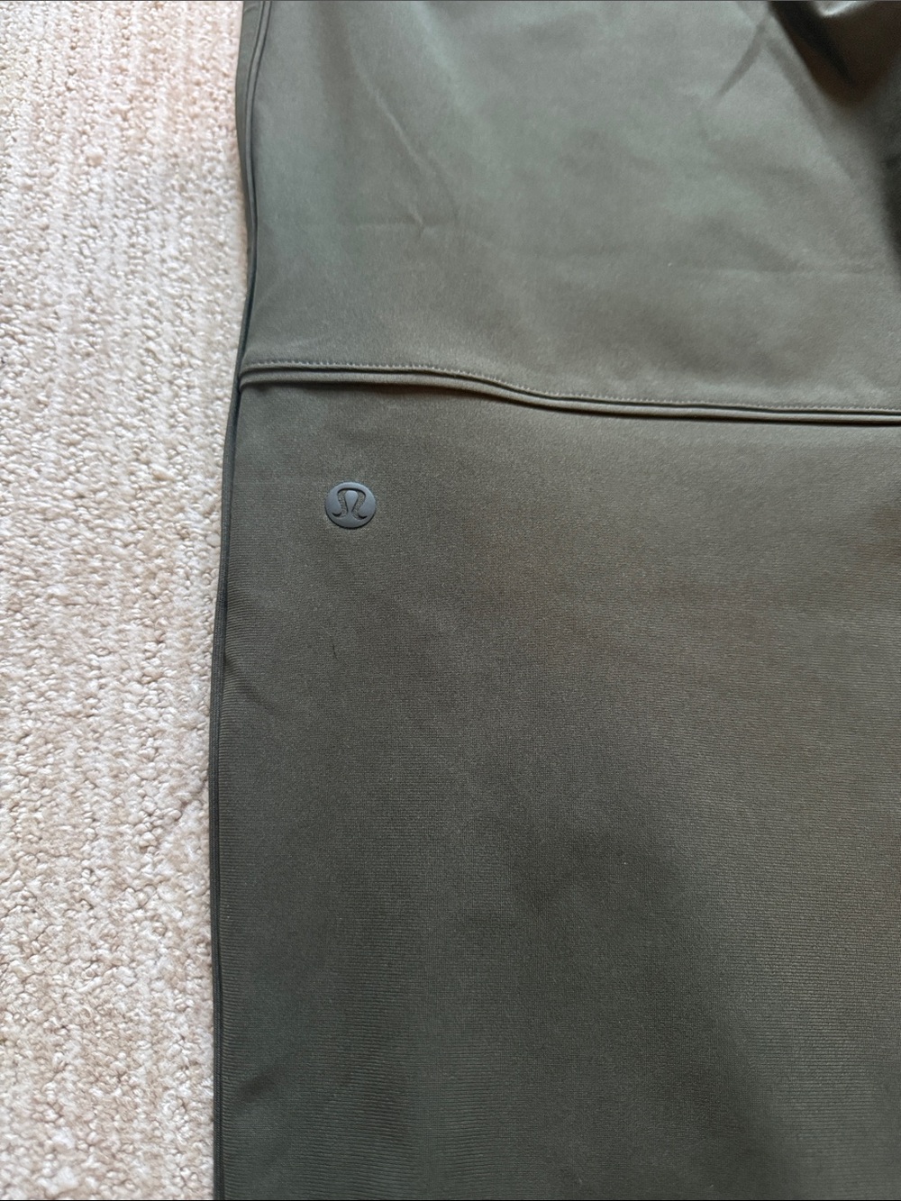 Lululemon Woman's Size 8 Dark Olive Essential High-Rise Trouser Pocket Pants - Picture 8 of 8